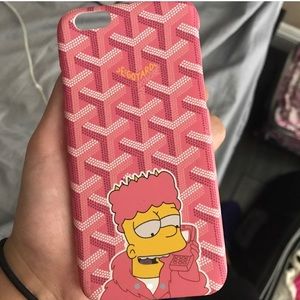Bart Simpson Goyard iPhone 6 Case